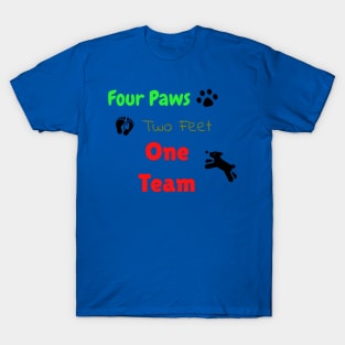 four paws Two Feet shirt T-Shirt